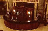 hotel lobby