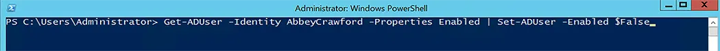 Disable AD User Accounts