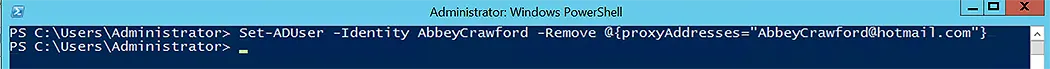 Add and Remove Attributes with Set-ADUser