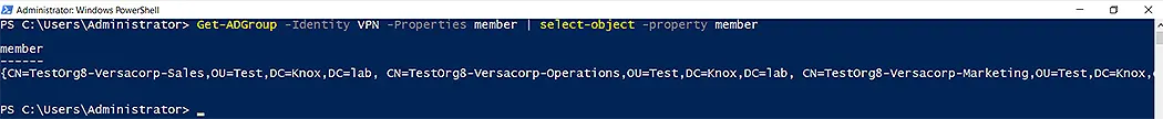 Get-ADGroupMember in Powershell