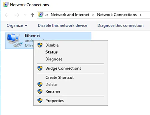 Verify the IP Settings are Correct