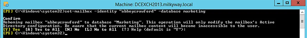 Set Up an Archive Database for a Mailbox