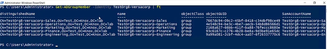 Get Nested-Group Member 