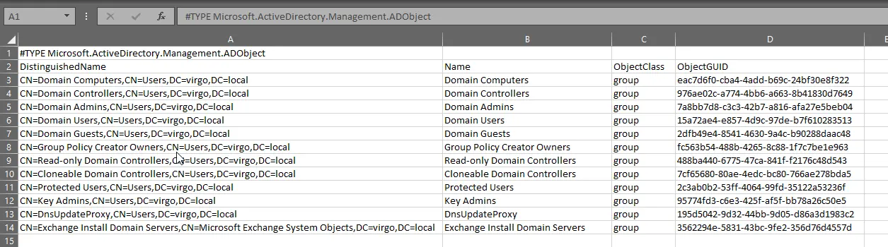 Get the Results to a CSV File (Export-CSV)