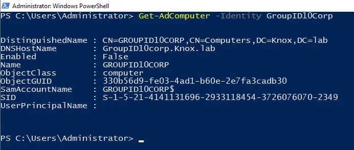 Using the Identity Parameter