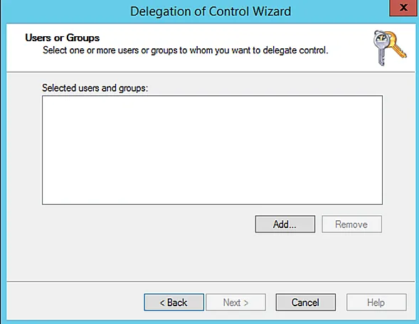 Delegate Control to Users Using ADUC